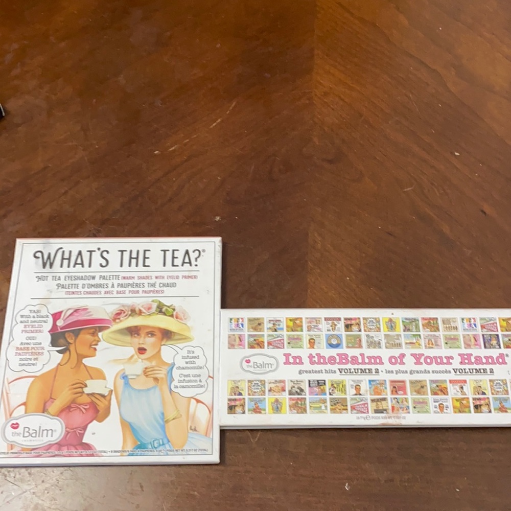 Two palettes for price of one. The Balm